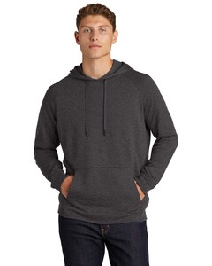 Sport-Tek ST272 Black-Lightweight French Terry Pullover Hoodie Black