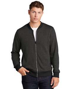 Lightweight French Terry Bomber Black Sport-Tek ST274 Black