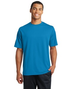 PosiCharge RacerMesh T-Shirt Blue Sport-Tek ST340 Blue