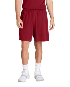 PosiCharge Competitor 7 Pocketed Short Red Sport-Tek ST349P Red