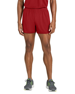 Sport-Tek ST447 Red-Club 4  Track Short Red