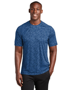 Digi Camo T-Shirt Blue Sport-Tek ST460 Blue