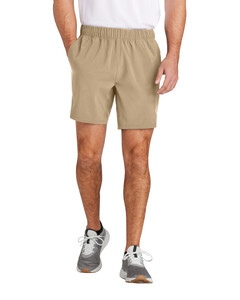 Sport-Tek ST485 Brown-Repeat 7  Short Brown