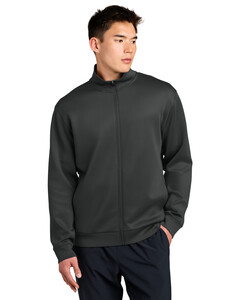 Sport-Tek ST582 Gray-Pro Perform Full-Zip Gray