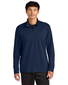Sport-Tek ST672 Navy-Micropique Sport-Wick 1/4-Zip Navy