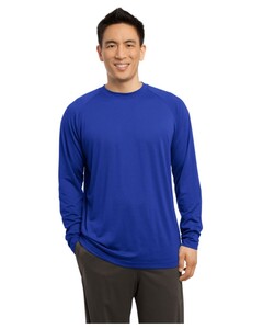 Long Sleeve Ultimate Performance T-Shirt Blue Sport-Tek ST700LS Blue