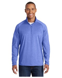 Sport-Wick Stretch 1/4-Zip Pullover Blue Sport-Tek ST850 Blue