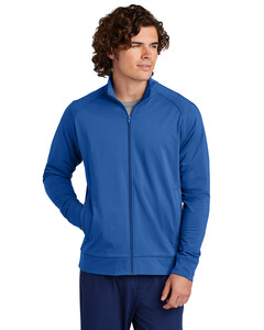 Sport-Wick Stretch Full-Zip Cadet Jacket Blue Sport-Tek ST857 Blue