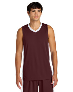 Rival Basketball Rev Jersey Maroon Sport-Tek ST900 Maroon
