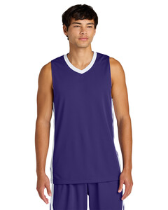 Rival Basketball Rev Jersey Purple Sport-Tek ST900 Purple