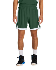 Rival Basketball 7 Short Green Sport-Tek ST901 Green