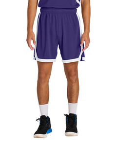 Rival Basketball 7 Short Purple Sport-Tek ST901 Purple