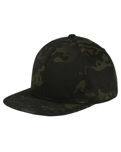 Sport-Tek STC19 Camo-Flat Bill Snapback Cap Camo