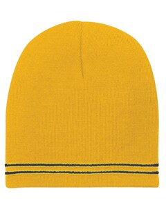 Spectator Beanie Yellow Sport-Tek STC20 Yellow