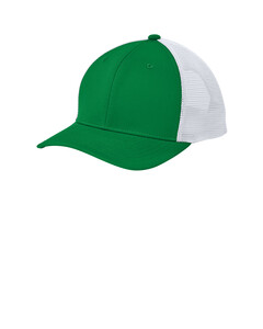 Sport-Tek STC46 Green-Club Trucker Cap Green
