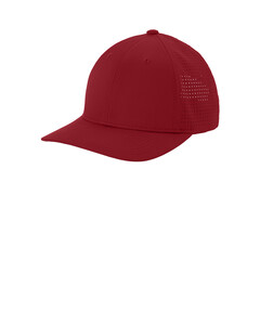 Pro-Cut Adjustable Cap Red Sport-Tek STC65 Red