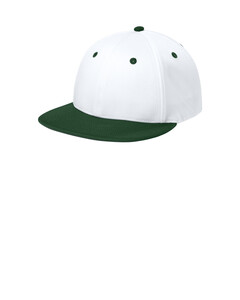 Sport-Tek STC70 White-Impact Mesh Stretch-Tek Cap White