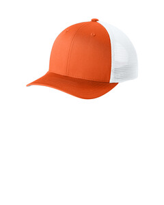 Sport-Tek STC74 Orange-Stretch-Tek Snapback Trucker Cap Orange