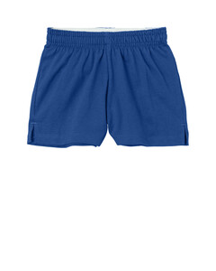 Sport-Tek YGST311 Blue-Girls Jersey Knit Squad Short Blue