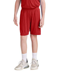 Youth Competitor United 5" Short Red Sport-Tek YST103 Red