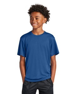 Sport-Tek YST350 Blue-Youth PosiCharge Competitor T-Shirt Blue