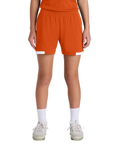 Youth Club 5 Short Orange Sport-Tek YST442 Orange