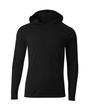 Cooling Performance Long Sleeve Hooded T-Shirt