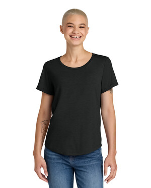 Women's Organic Cotton Tri-Blend Relaxed Scoop Neck T-Shirt