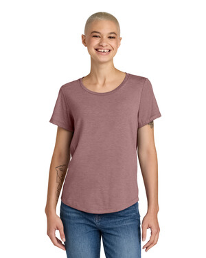 Women's Organic Cotton Tri-Blend Relaxed Scoop Neck T-Shirt