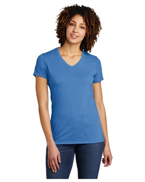 Women's Organic Cotton Tri-Blend V-Neck T-Shirt