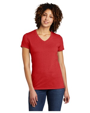 Women's Organic Cotton Tri-Blend V-Neck T-Shirt