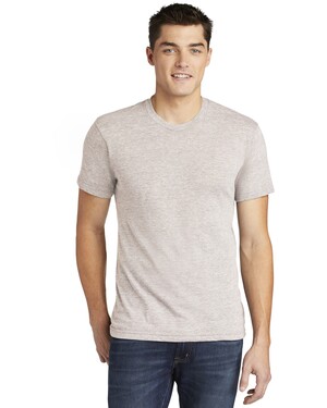 2-Pack American Apparel Tri-Blend Crewneck Short Sleeve Track T-Shirt