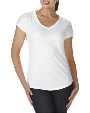 Ladies Tri-Blend V-Neck T-Shirt