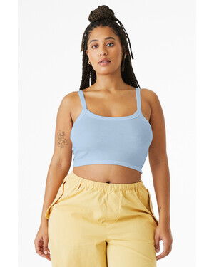 Women's Micro Rib Spaghetti Strap Tank Top