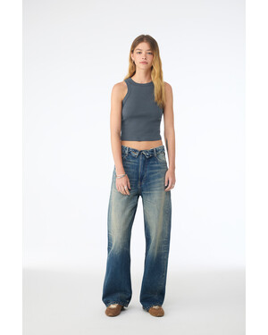 Women's Micro Rib Racer Tank Top