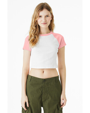 Women's Micro Rib Raglan Baby T-Shirt