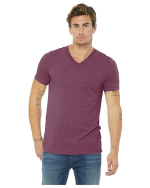Unisex Triblend Short Sleeve V-Neck T-Shirt