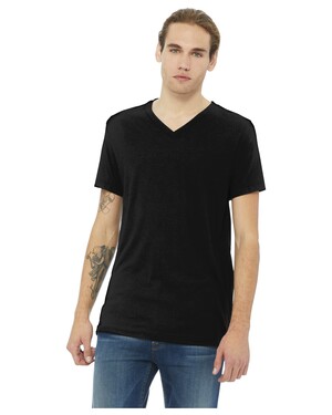 Unisex Triblend Short Sleeve V-Neck T-Shirt