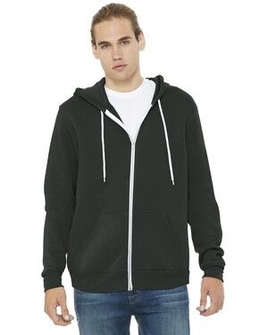 Unisex Sponge Fleece Full-Zip Hoodie