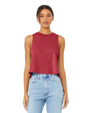 Women's Racerback Cropped Tank Top