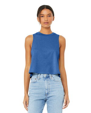 Women's Racerback Cropped Tank Top