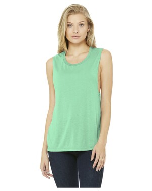 Women's Flowy Scoop Muscle Tank Top