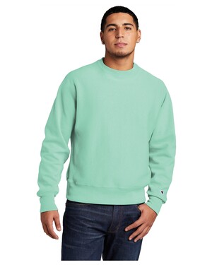 Reverse Weave Garment-Dyed Crewneck Sweatshirt