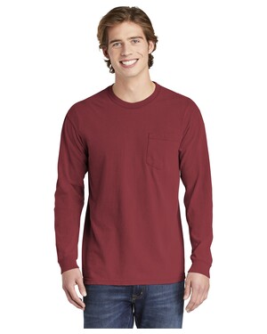Heavyweight Ring Spun Long Sleeve Pocket T-Shirt