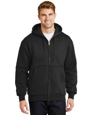 Heavyweight Zip-Up Hoodie with Thermal Lining