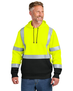 ANSI 107 Class 3 Heavy-Duty Fleece Pullover Hoodie