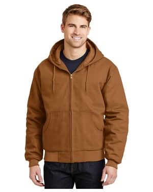 Duck Cloth Hooded Work Jacket