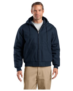 Tall Duck Cloth Hooded Work Jacket