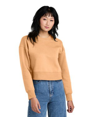 Women's Perfect Weight Fleece Cropped Sweatshirt