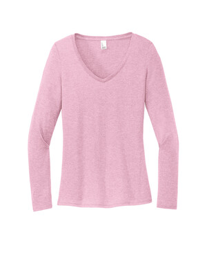 Women's Perfect Tri Long Sleeve V-Neck T-Shirt